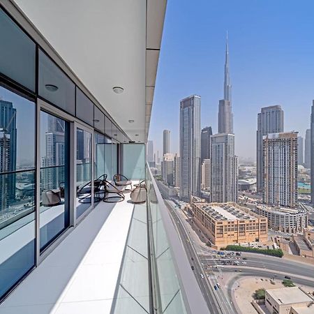 Paramount Midtown Luxury 2 Bedroom With Full Burj-Khalifa View Дубай Екстериор снимка